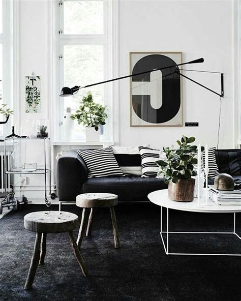 47+ Black Sofa Living Room Ideas That Deliver Style in 2024 | Houszed