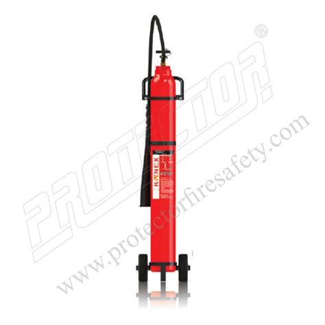 Fire Ext Co Type Kg Kanex Trolley Mounted Protector Firesafety