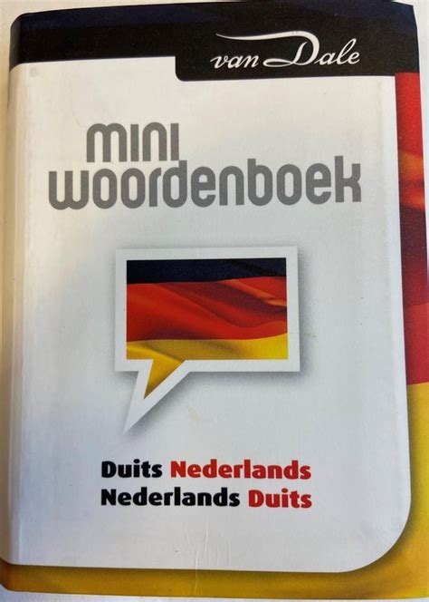 Van Dale Miniwoordenboek Duits Nederlands Nederlands Duits Van Dale