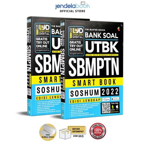 Bank Soal Utbk Sbmptn Soshum Smart Book Soshum Bupel Lazada