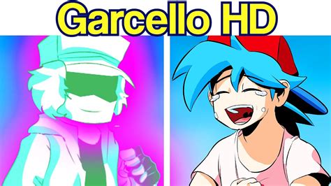 Friday Night Funkin VS Garcello HD FULL WEEK HD Vs Original Smoke