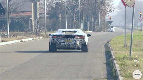 Lamborghini Huracan Successor Makes V Noises In Latest Spy Video