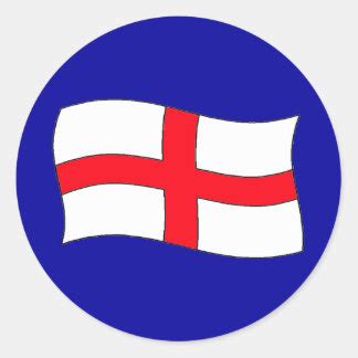 England Flag Stickers and Sticker Transfer Designs - Zazzle UK