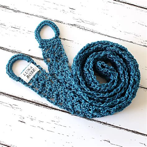 yoga mat strap knitting pattern