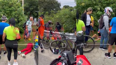 Motociclista En Aparente Estado De Alicoramiento Por Poco Mata A Dos