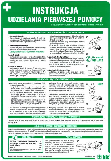 INSTRUKCJA UDZIELANIA PIERWSZEJ POMOCY 24 5x35 IAA11 Cena Opinie