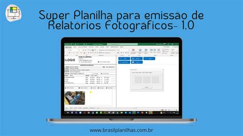 Planilha Para Criar Relatório Fotográfico Em Excel YouTube