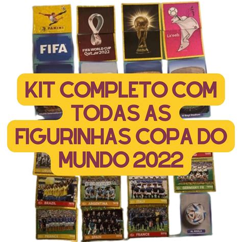 Kit Todas As 670 Figurinhas Da Copa Do Mundo 2022 Panini Ofertas 24