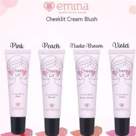 Jual Emina Cheek Lit Cream Blush 10ml Shopee Indonesia