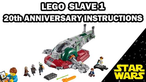 LEGO INSTRUCTIONS Slave I 20th Anniversary Edition STAR WARS