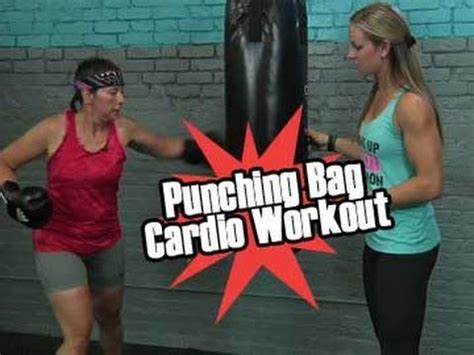 Punching Bag Cardio Workout | Workout, Punching bag workout, Cardio