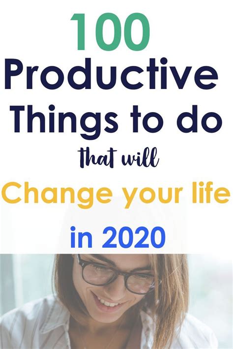 80 Productive Things To Do When Free Productive Things To Do Self