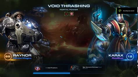 Starcraft 2 Coop Mutation Void Thrasher YouTube