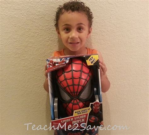 My Son Is Enjoying the Amazing Spider-Man 2 Electronic Mask & Action ...