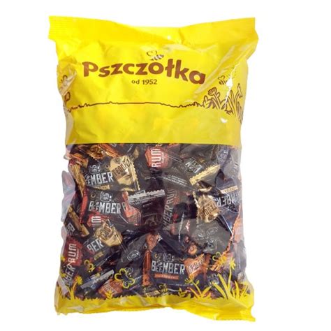 CUKIERKI Z ALKOHOLEM BEEMBER PSZCZÓŁKA 1kg 11216776595 Allegro pl