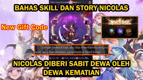 SKILL DAN STORY NICOLAS HERO ASSASSIN PALING MEMATIKAN NEW GIFT CODE