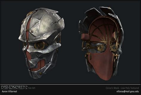 Aaron Villarreal Dishonored 2 Corvos Mask