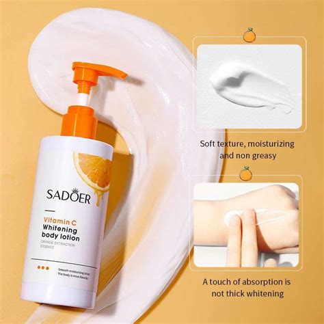 Sadoer Perfumed Body Lotion Vitamin C Whitening Moisturizing And