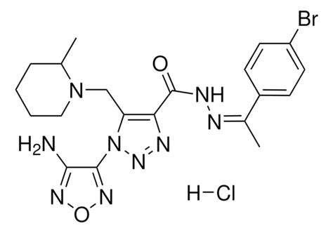 Amino Oxadiazol Yl N Z Bromophenyl Ethylidene