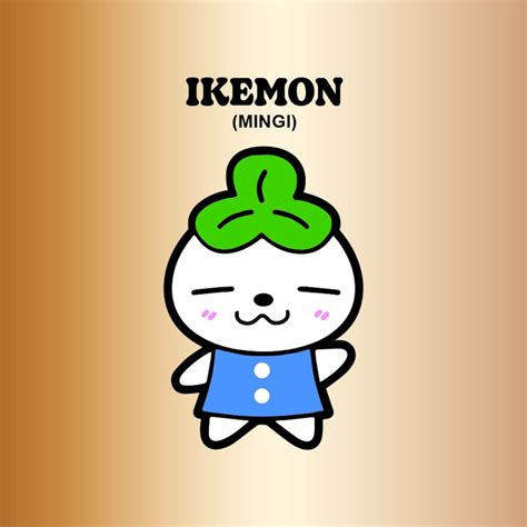 Ateez Ikemon Mingis Teez Mon Atiny Hehetmon Character Mascot Kpop