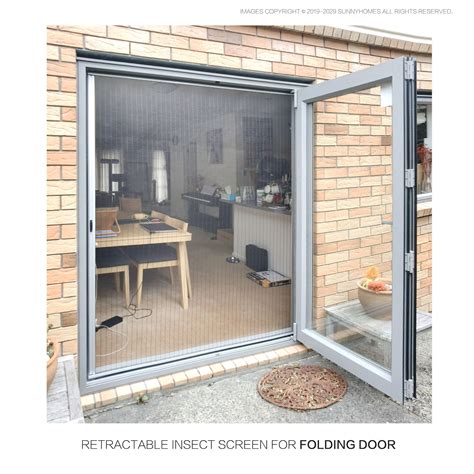 Retractable Insect Screen For Single Doors | SunnyHomes NZ
