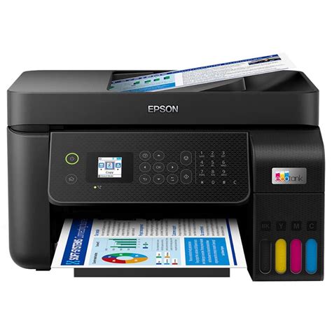 Multifuncional Tanque De Tinta Epson Ecotank L Impressora Copiadora