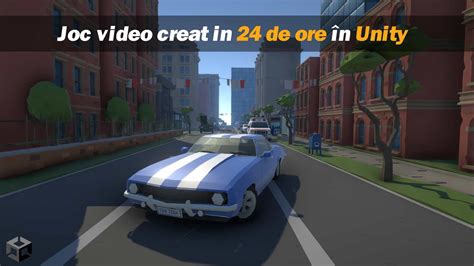 Creez Un Joc Video In Unity Intr O Singura Zi Free Project Youtube