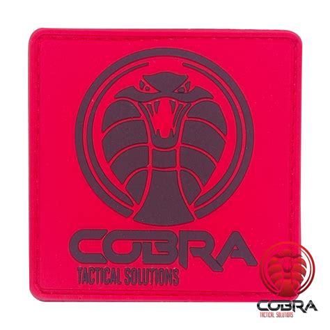 Cobra Promotional D Pvc Patch Velcro Military Airsoft