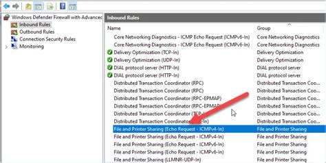 How To Allow Ping In Windows Firewall Client Or Server Os Active Directory Pro