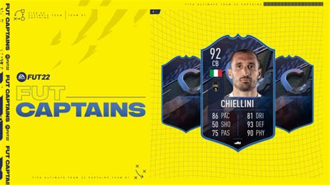 FIFA 22 SBC Giorgio Chiellini FUT Captains Cheapest Solutions And