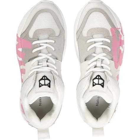 Naked Wolfe Sneakers Track Logo Pink Trackwp White Pink Glami Bg