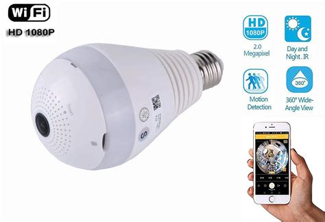 Led Bulb Lamp Camera V V