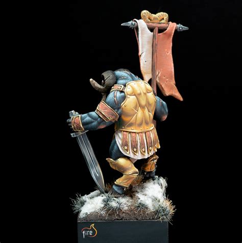 Beastman By Carlos Tobes Fire Brush Putty Paint