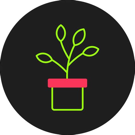 Plant Glyph Circle Icon 37815255 Vector Art At Vecteezy