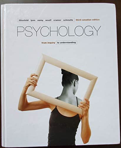 Psychology From Inquiry To Understanding Third Canadian Edition 3rd