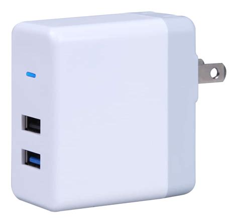 Bluehive 24a Dual Wall Charger With Quick Charge Compatible With Most Smartphones Canadian Tire