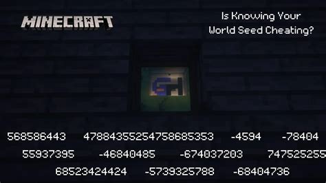 Using a Seed in Minecraft is Cheating, Here's Why