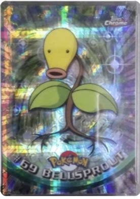 Bellsprout Topps Series 1 69 Pokemon Card