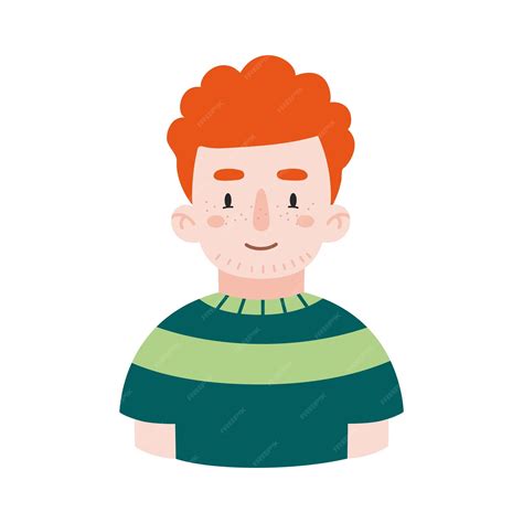 Ginger Red Hair Cartoon