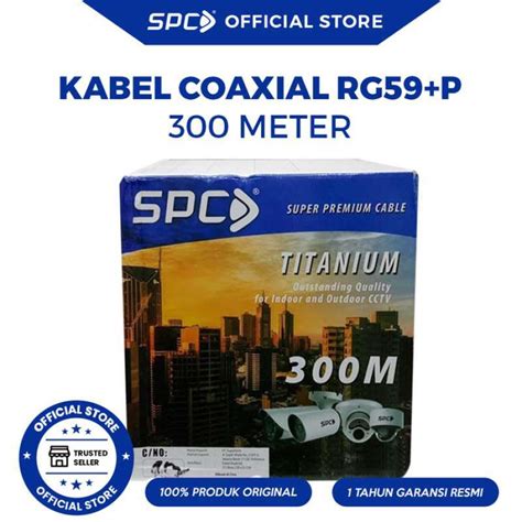 Jual Kabel Coaxial Cctv Rg Power Spc Titanium Meter Di Seller