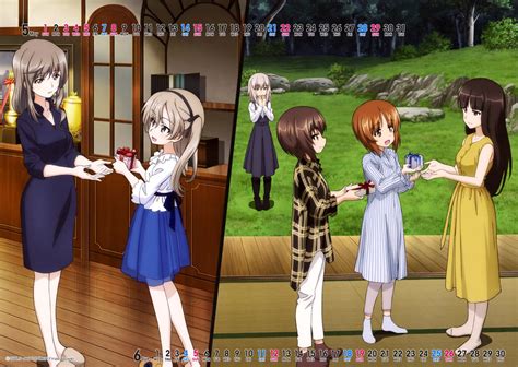 Girls Und Panzer Itsumi Erika Nishizumi Maho Nishizumi Miho Nishizumi Shiho Shimada Arisu