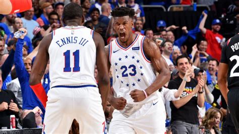 Nba Playoffs 2019 Jimmy Butler Heaps Praise On Philadelphia 76ers Bench Production Sporting