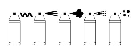 Premium Vector | Spray paint outline icons set. linear drawing of aerosol. vector illustration ...