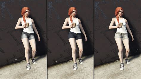 Short Jean Shorts For Mp Female Gta5