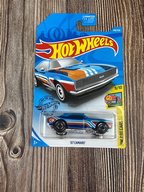 Treasure Hunt Hot Wheels Nib Camaro Hot Wheels Art Cars Etsy