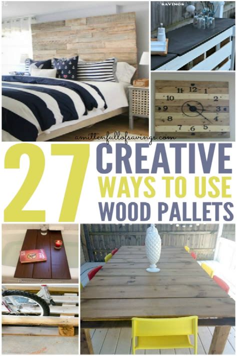 Wood Pallet Ideas Creative Ways To Use Wood Pallets