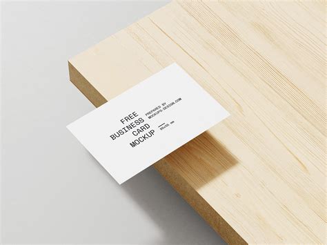 Minimal business card mockup - Mockups Design