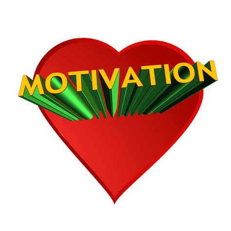 Kostenlose Illustration: Motivation, Herz, Anregung, Anreiz ...