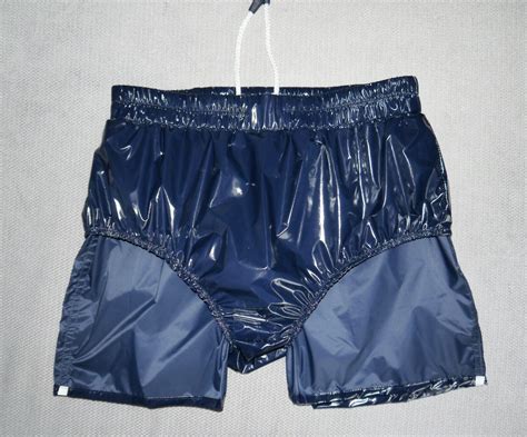 Glanznylon Pvc Glossy Shiny Nylon Glanz Shorts Ps Sprinter Hose Mit Slip Ebay