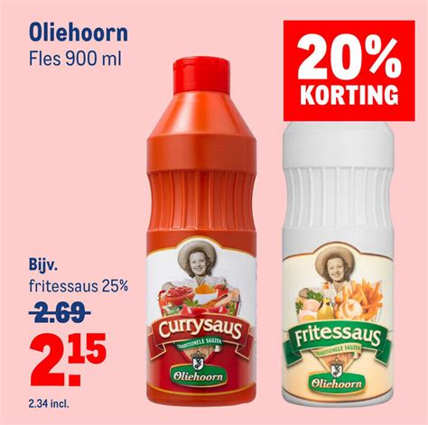 Oliehoorn Ml Aanbieding Bij Makro